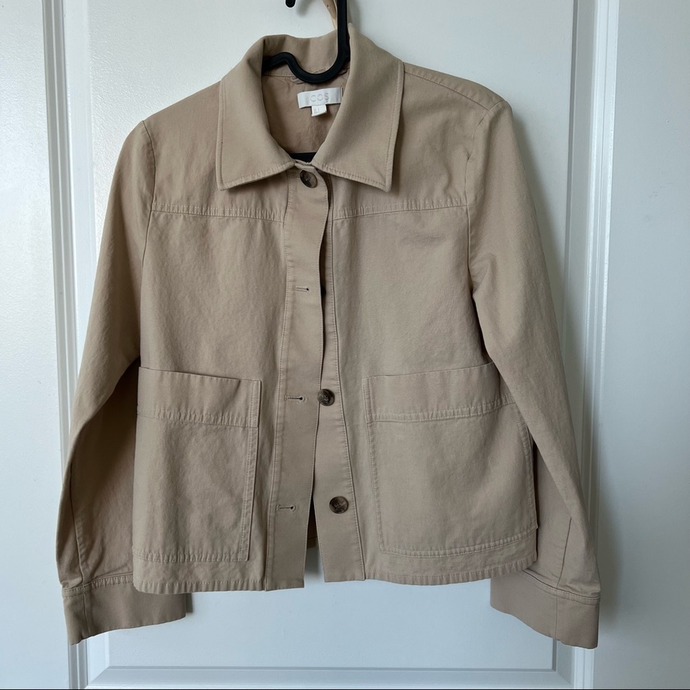 COS cotton lightweight jacket